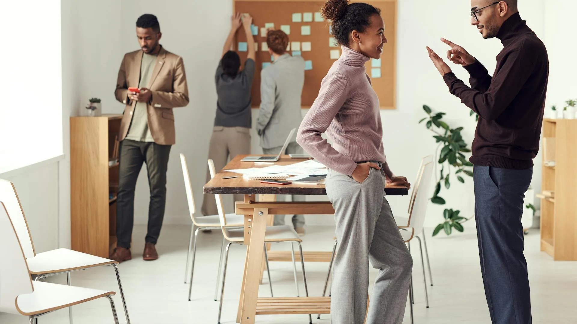 Modern collaborative workspace